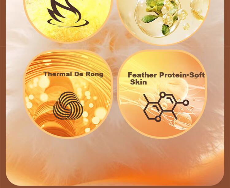 Langsha Men's Thermal Underwear, Antibacterial And Anti-Mite, Goose down Seamless, Heat-Generating, Thin-Fit Autumn Top And Bottom Set 5