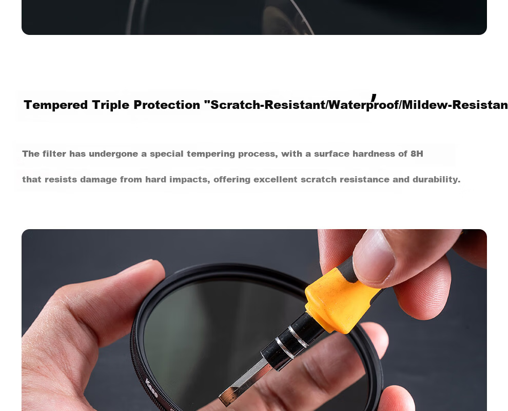Kase 3rd Generation CPL Polarizer Circular Polarizing MRC Filter 72mm Anti-Reflection Color Enhancement Saturation Booster 15