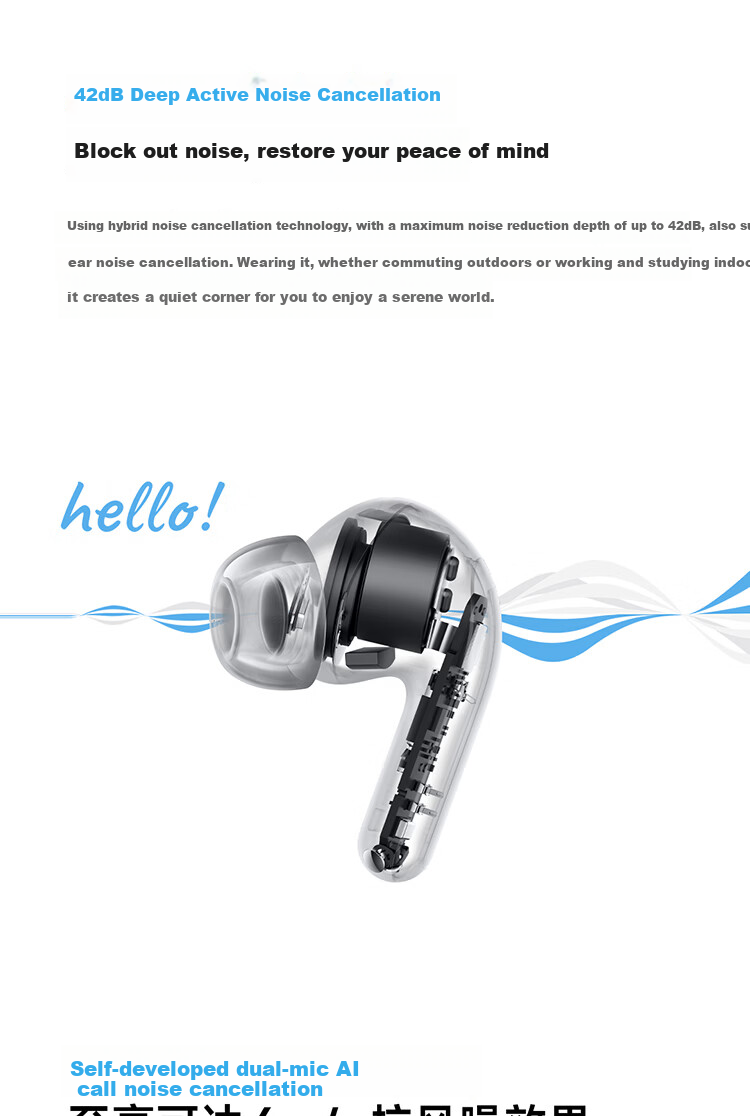 MI REDMI Buds 8 Youth Edition True Wireless Bluetooth Noise Cancelling In-Ear Earphones for Android and Apple Phones 2