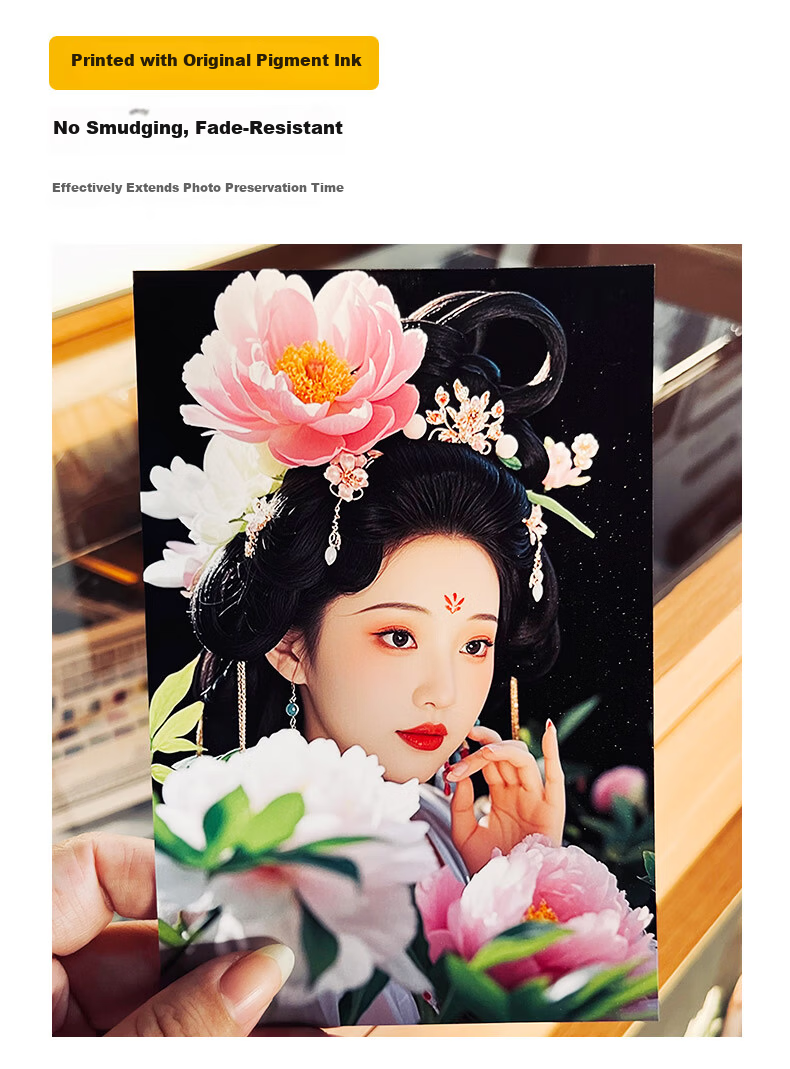 KODAK RC Velvet Waterproof Photo Paper A4 Inkjet Printing Photo Paper 250g High-Quality Scratch-Resistant Durable Photo Printing Paper 20 Sheets 9891-681 5