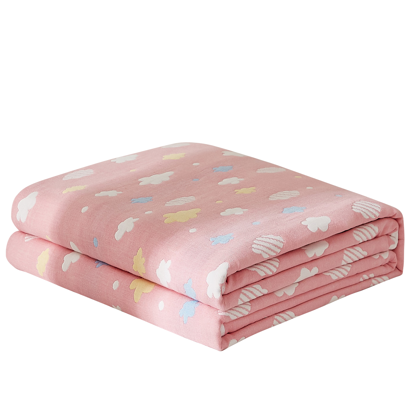 Hengyuanxiang Pure Cotton Gauze Towel Blanket, Six-Layer Thickened Air Conditioning Quilt, Summer Cool Blanket, Single Or Double, Nap Throw, 200*240cm