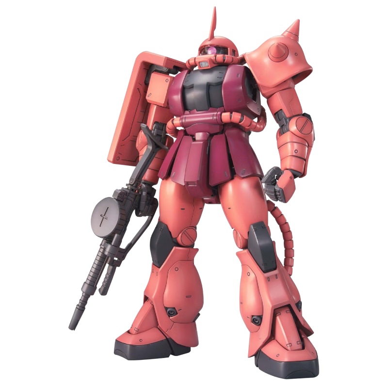 BANDAI MG 1/100 Char's Zaku II 2.0 Gundam Model Kit Boys Toy Birthday Gift