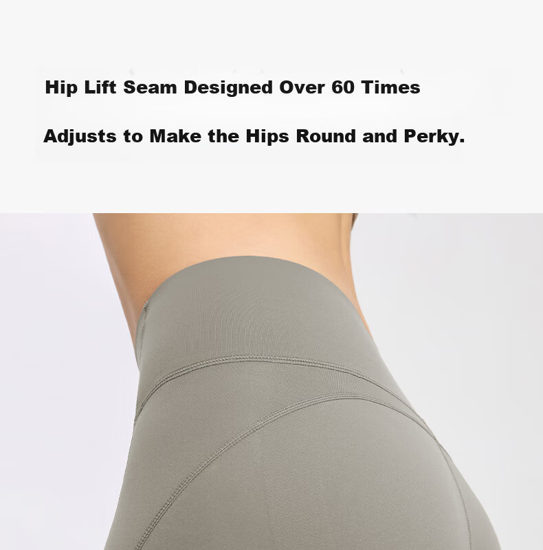 Youkeshu Women's Sharkskin Sun Protection Pants Lightweight Sports Yoga Pants High Waist Tummy Control Hip Lift Slimming Nude Feel Leggings 14
