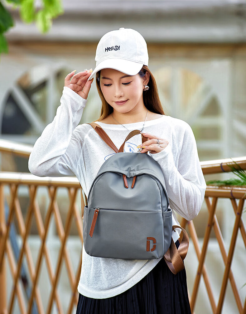 Zhu'er Women's Backpack 2026 New Lightweight Oxford Cloth Casual Large Capacity Travel Shoulder Bag for Women 13