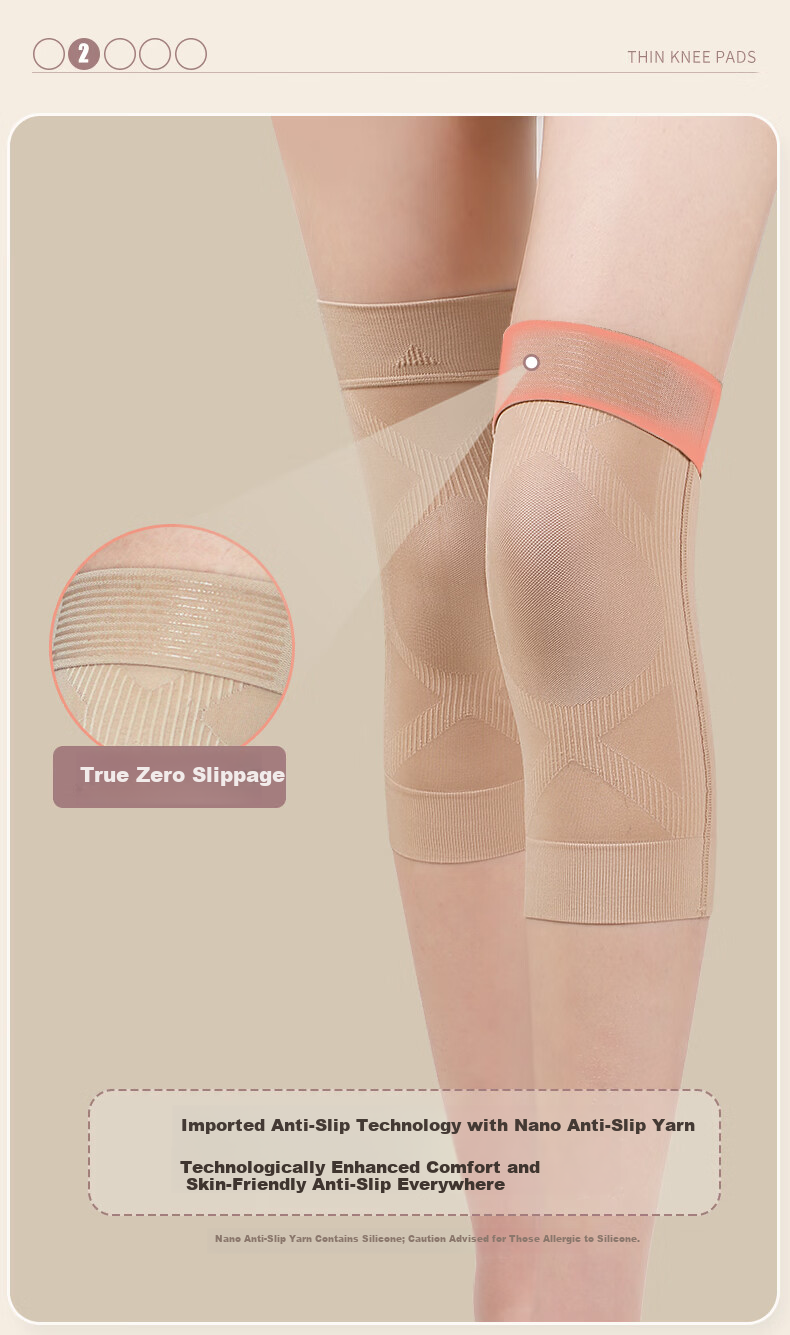 DISHU Women's Knee Brace for Arthritis Warmth Old Cold Leg Support Meniscus Ligament Patella Injury Medical Knee Support Sleeve 8