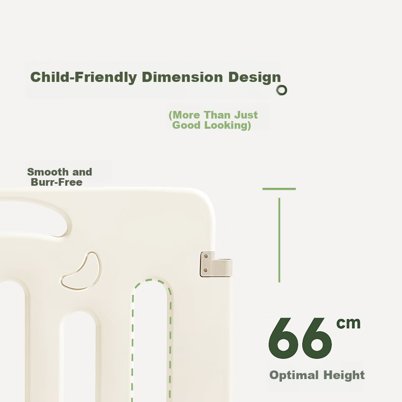 BG-BABYGO Star Moon Playpen Baby Indoor Floor Mat Protective Fence Living Room Baby Gift 22
