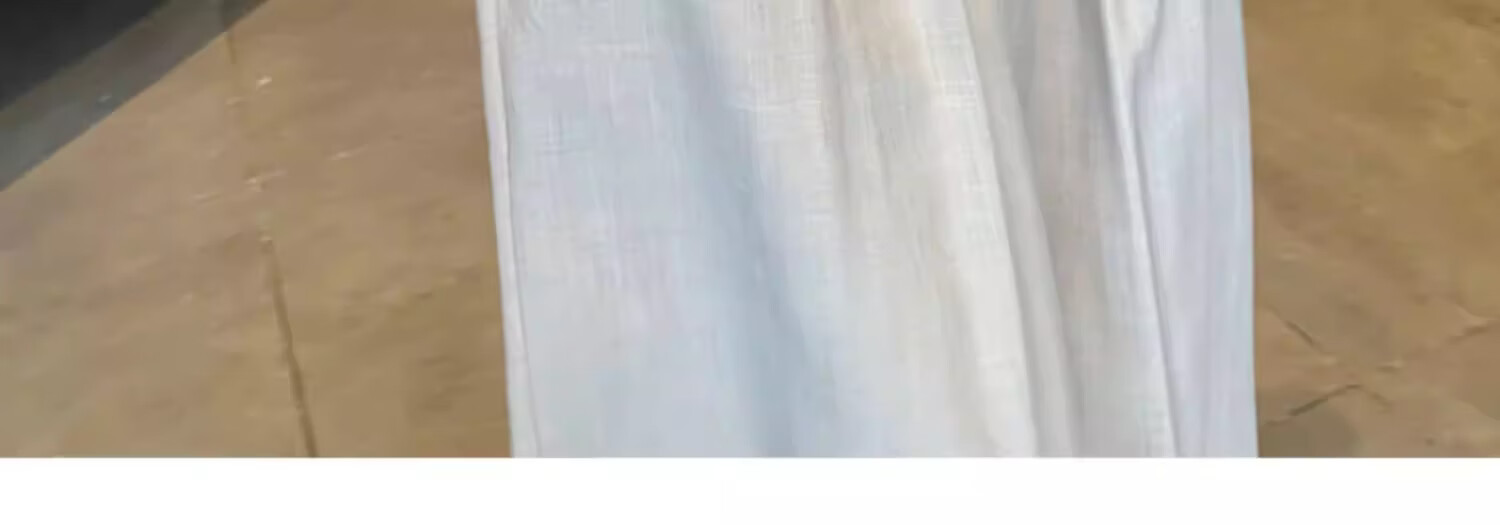 Langsha TR Bamboo Fiber Summer Wide-Leg Pants for Women Thin Draped Loose Casual New Chinese Style Ice Silk Trousers 16