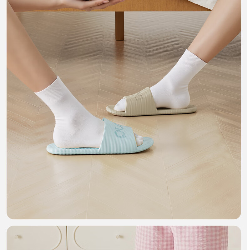 Puxi Stackable Foldable Slippers for Women, Lightweight Portable Travel Gym Shower Non-Slip Home Slippers for Men 11