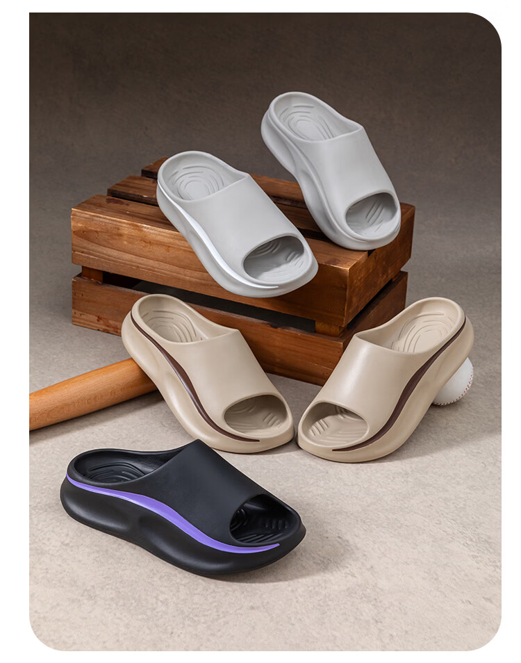Darsi Xiansen Men's Slippers 2026 New Summer Home Indoor Thick Sole Sports Trendy Outdoor EVA Sandals Men 9