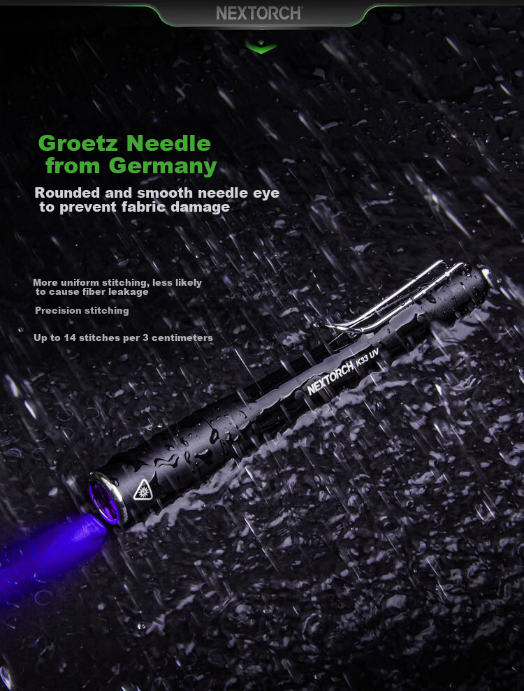NEXTORCH K33 UV Ultraviolet Penlight 365nm Pet Skin Inspection Lamp Money Detector Jade Identification Flashlight 8