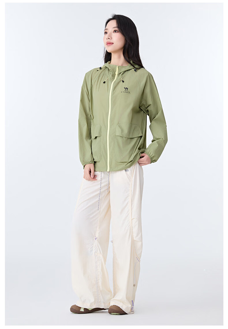 CAMEL Outdoor Sun Protection Jacket 26 Spring Summer New Unisex Water-Repellent Loose Thin Breathable Sunproof Coat 9002 17