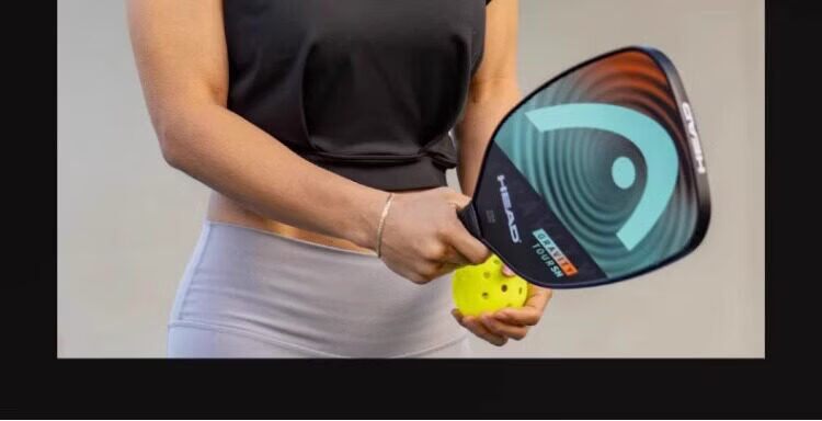 HEAD PICKLEBALL Gravity Tour Series Extended Handle Carbon Fiber Paddle 12
