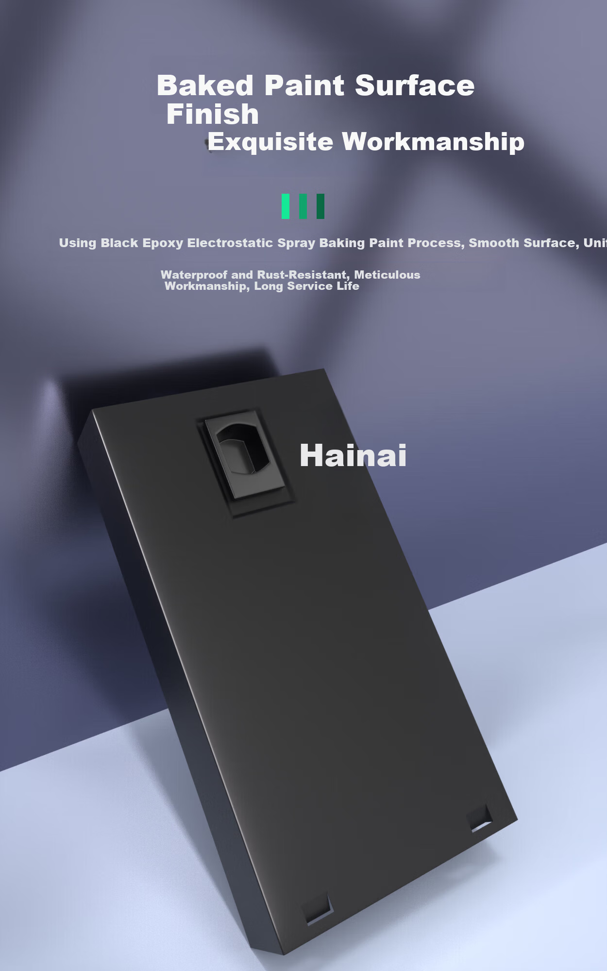 Hainai Fiber Optic Distribution Frame Cable Splice Terminal Box Simple Pull-out 12 Ports/LC 24-Core Single-Mode Full Loaded Pigtail Flange 19-Inch Rack Mount HN-CTGXH-24L 3