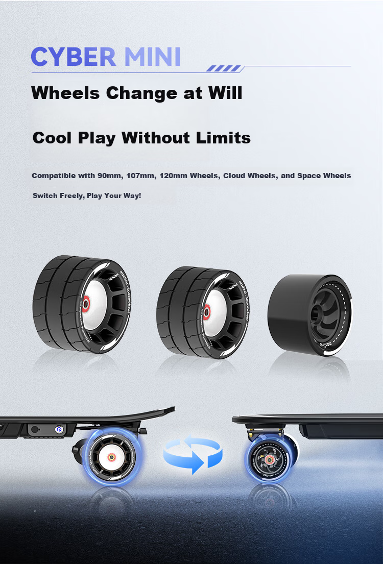 Maxfind Electric Skateboard Four-Wheel Long-Range 60KM Dual-Drive Longboard Adult Commuter Portable Remote Control Kids Skateboard 21