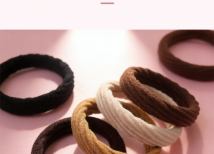 Princess Password Children's Day Gift Hair Tie for Girls High Elasticity Hair Band No Damage Hair Accessories Student Rubber Band High Ponytail Hair Rope 7