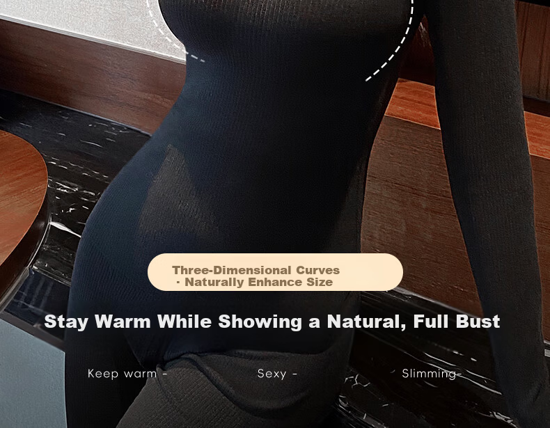 DUOQINGMAO Thermal Underwear 2025 Autumn Winter New Silk Cashmere 10A Antibacterial Slim Fit Waist Enhancing Champagne 2XL 11