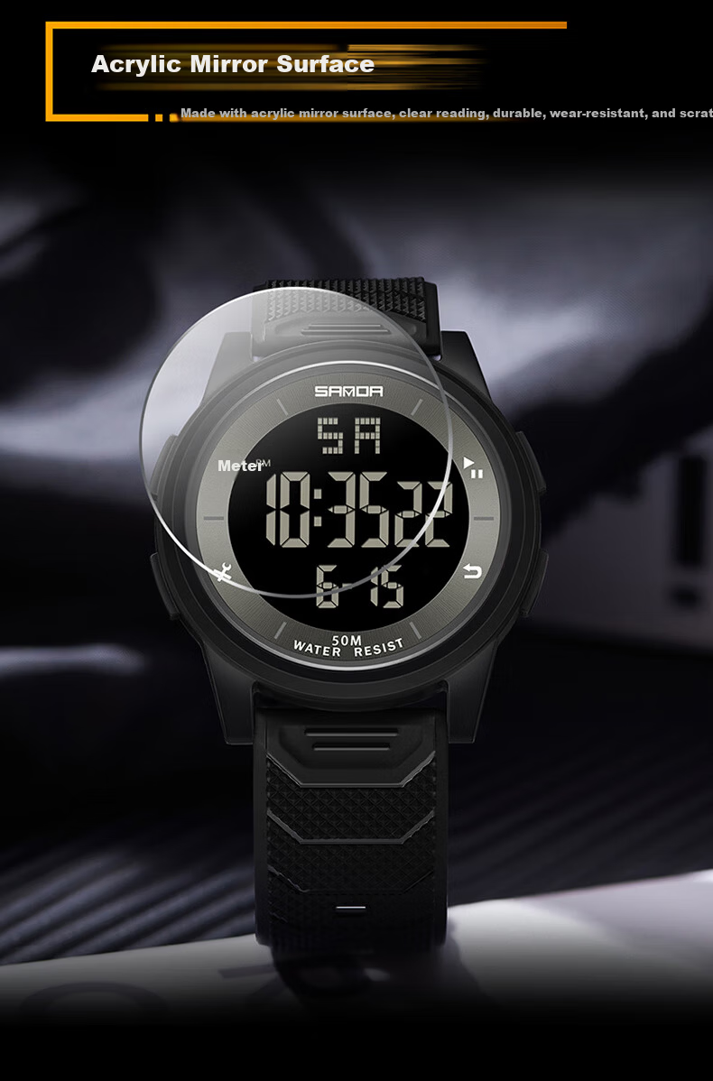 GEORGCOUNT Men's Watch for Students, Teen Boys, Junior High and High School, Multifunctional Waterproof Luminous Children's Digital Watch 11