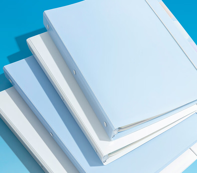 M&G A4 100-Sheet Refillable Notebook Large Capacity Detachable Student Exam Essential White APNHB034-ZZ 17