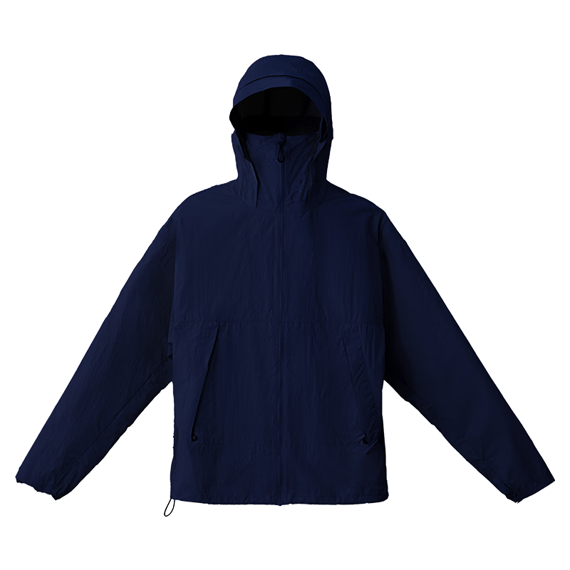 JD Jingzao UPF1000 Men's Sun Protection Jacket UV Protection 2026 Summer New Women's Sun Protection Coat Night Blue 2XL