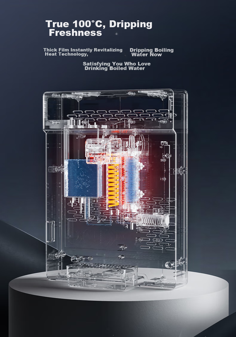 Yikaide Water Dispenser with Instant Heating And Dual-Use Purified Water System, 3-Second Rapid Heating, 6 Temperature Settings, S3G Model 10