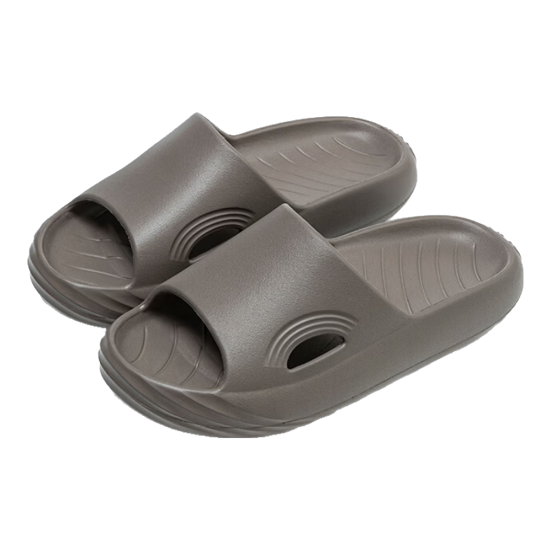Puxi Layered EVA Soft Sole Thick-Soled Slippers New Women’s Indoor Home Couple Slippers Men