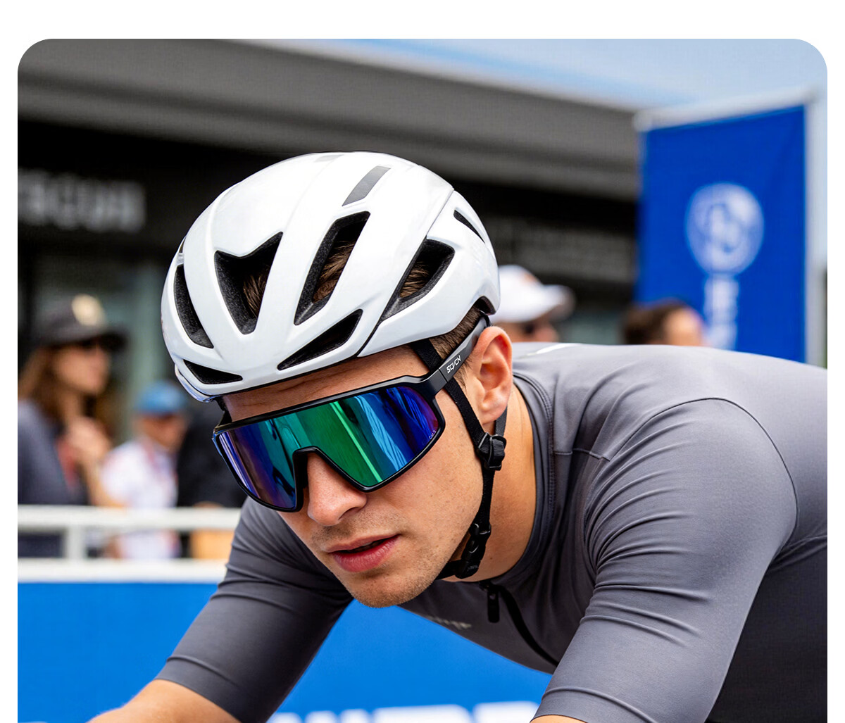 SCVCN Cycling Sunglasses Unisex Outdoor Sports Polarized Windproof Anti-Fog Day and Night Use 20