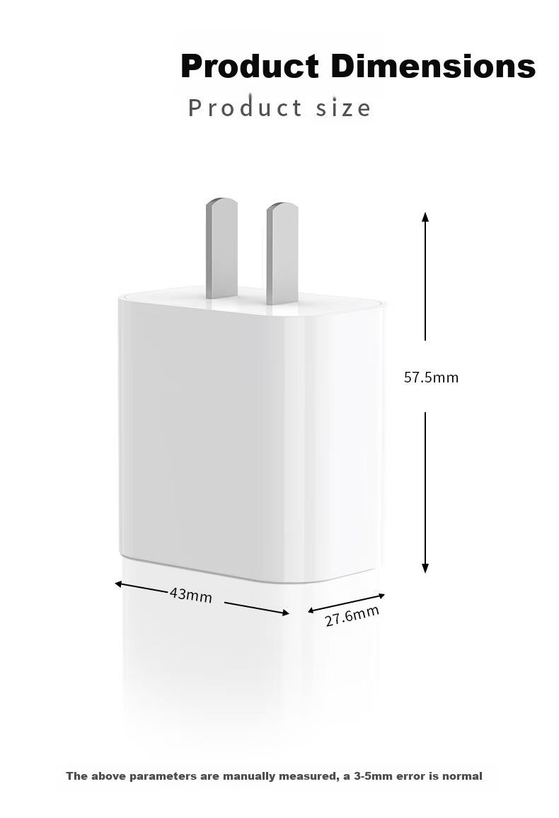 KY Kangyou [3C Certified] Apple Charging Set PD30W GaN Fast Charger Compatible with iPhone 8-14/iPad Charger + Lightning Cable 8