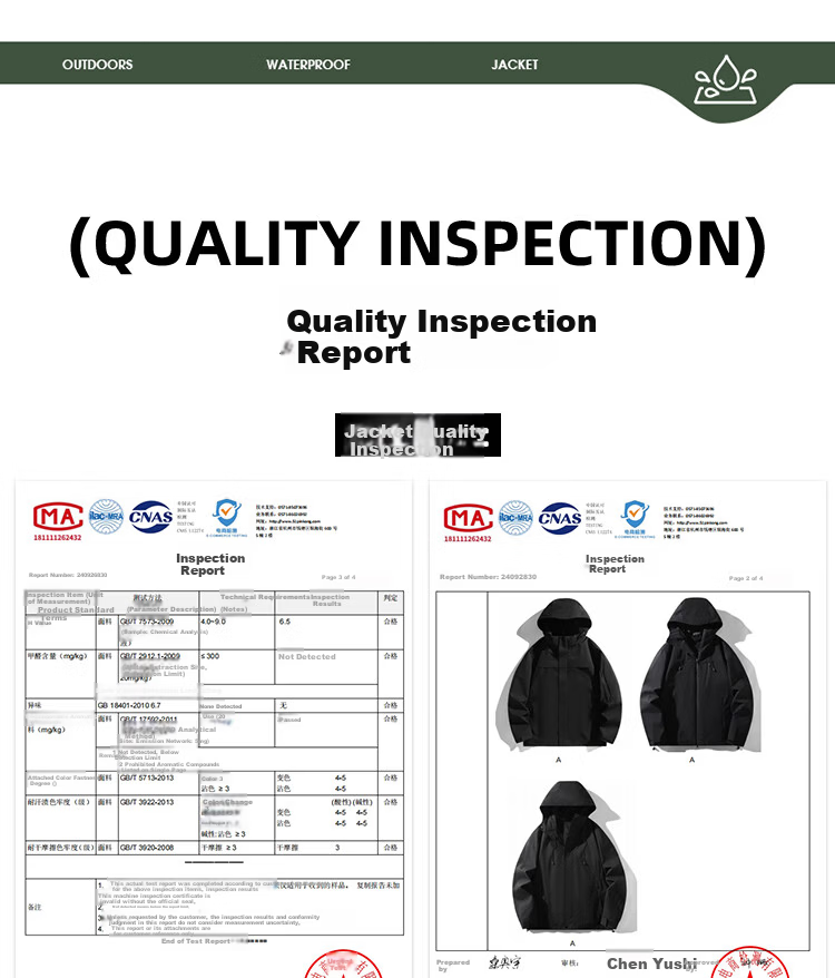 JEEP SPIRIT 3-in-1 Men's Autumn Winter Windproof Waterproof Jacket Outdoor Sports Coat for Women Black 4XL 26