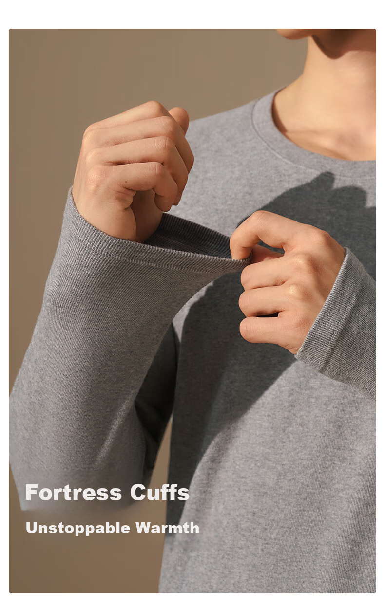 LangSha 26th Anniversary New Men's Thermal Underwear Cotton Antibacterial Anti-Mite - Endorsed by Ren Jialun 10