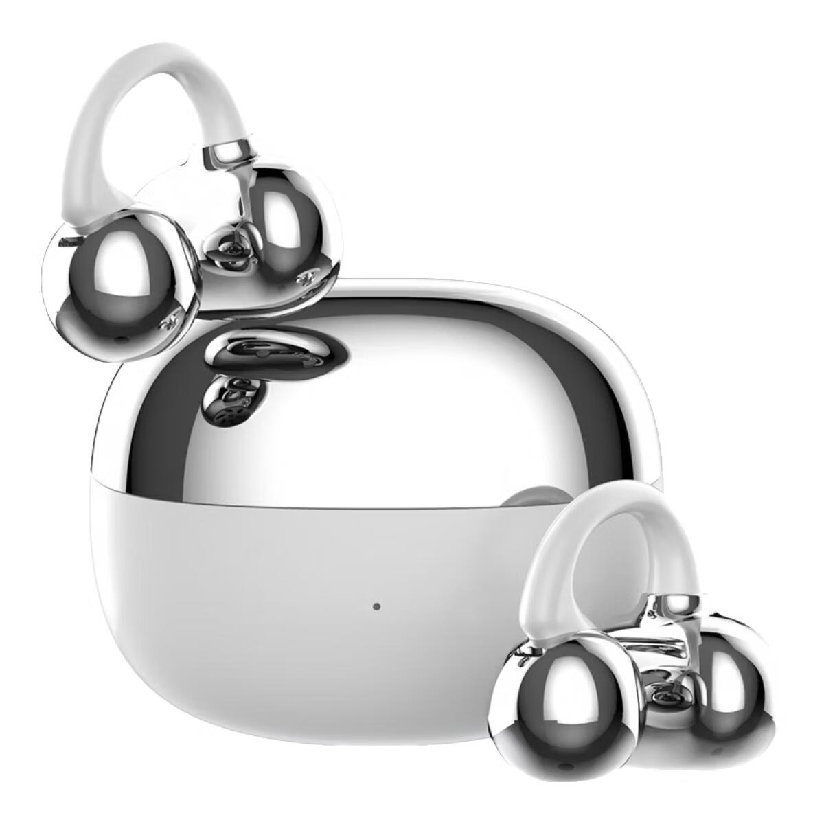 Zhiguozhe [2026 Latest Model | Berlin Sound] Bluetooth Clip-On Earphones Long Battery Life Wireless Sports Non-Bone Conduction Ear-Friendly Pain-Free Long-Lasting Wear