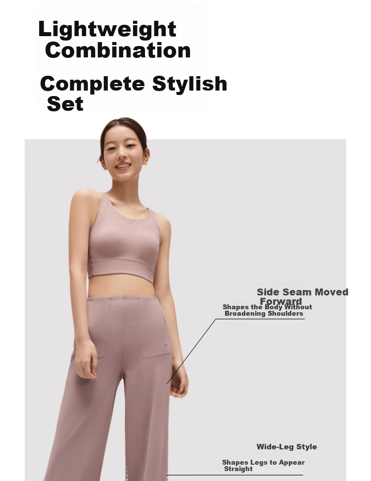 Banana Under Loose Wide-Leg Pants Women Casual Comfortable Lightweight Breathable Autumn 25 High Elasticity EL149 22