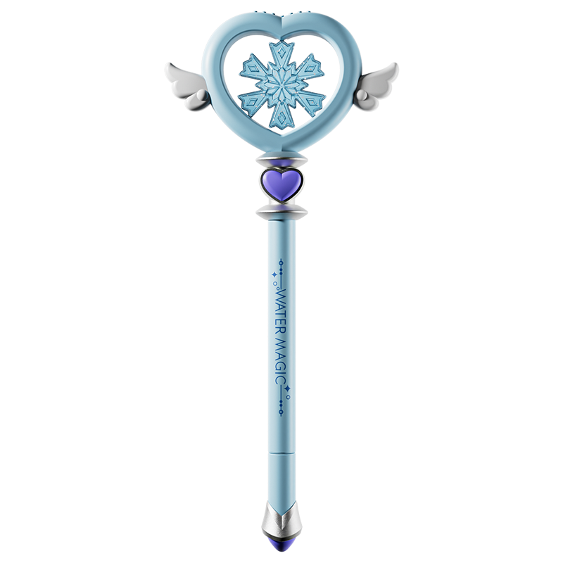 XST Kids Toy Water Gun Ice Snow Magic Wand Girls Pull Water Cannon Splash Water Magic Wand Birthday Gift