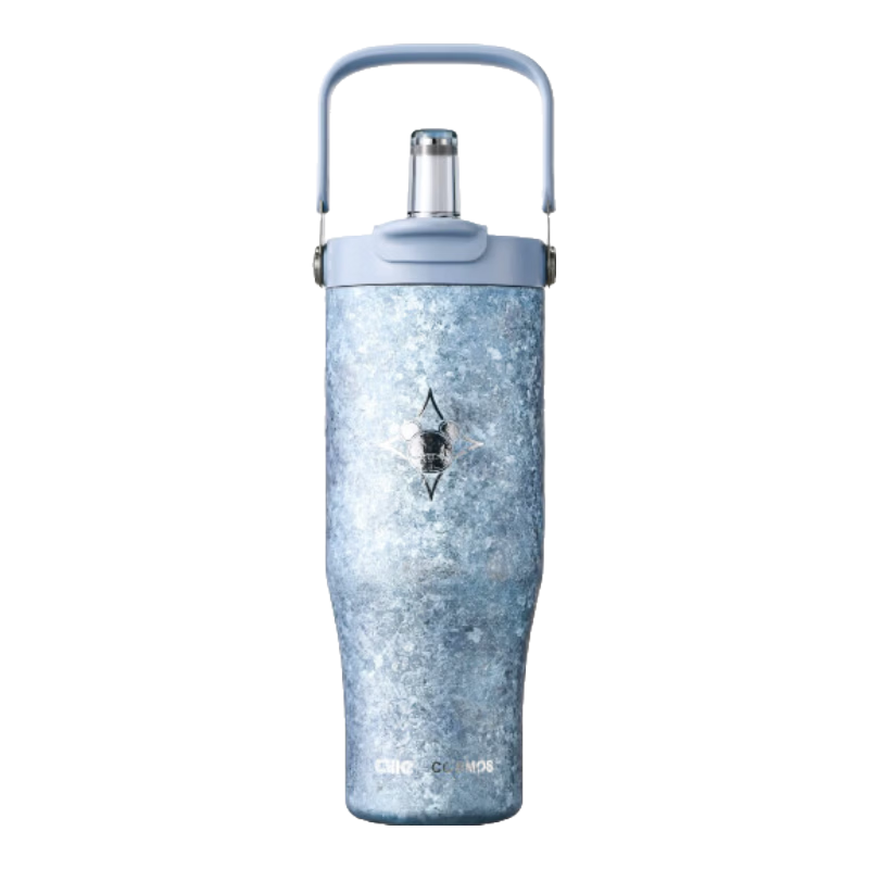 Cille Pure Titanium Insulated Tumbler for Women High-Value Ice Cup Coffee Cup Portable Straw Water Bottle Birthday Gift for Girlfriend