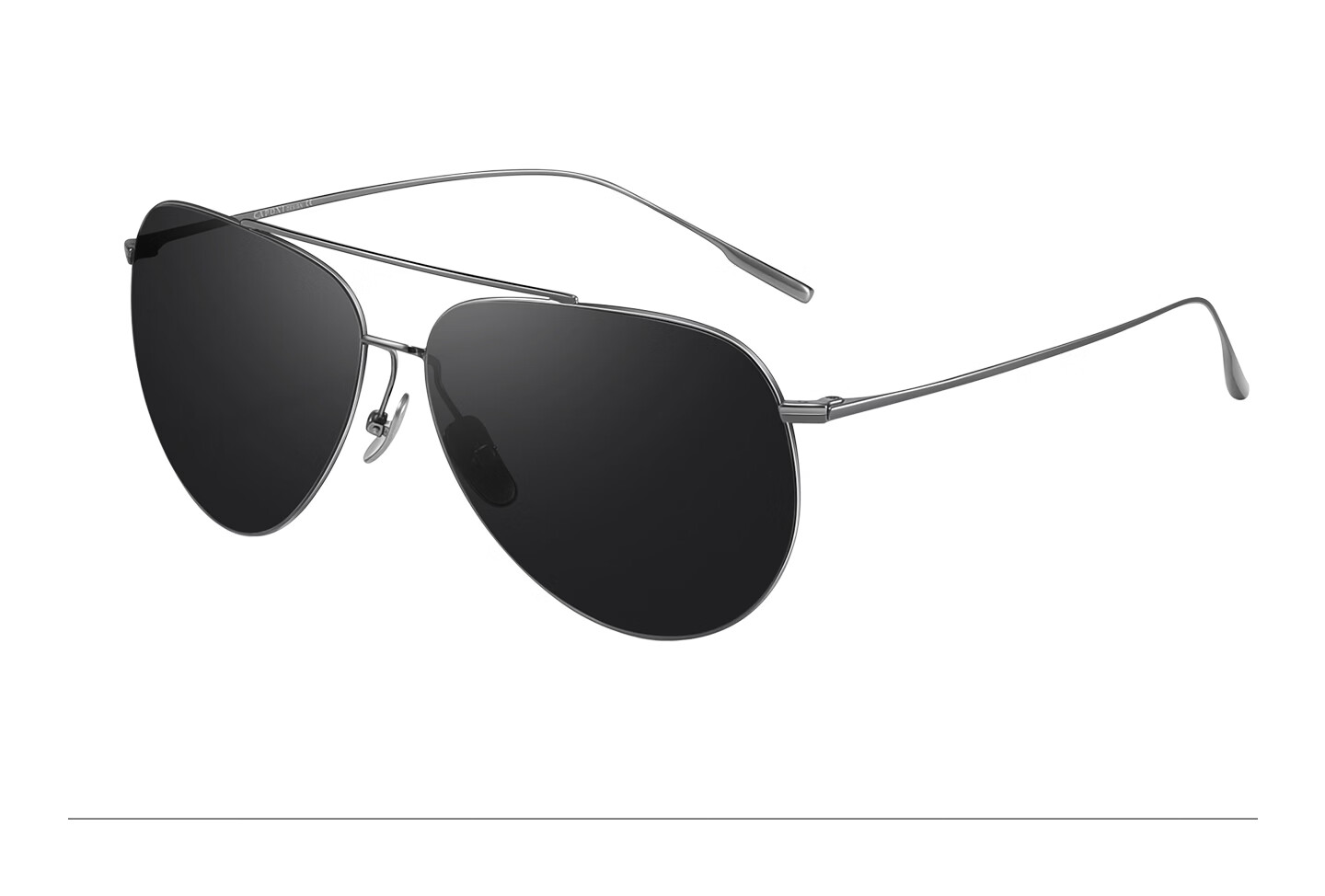 CAPONI Ultra-Light Titanium Frame Polarized Photochromic Sunglasses for Men, Driving Day and Night Use, Pilot Style Anti-Glare 30