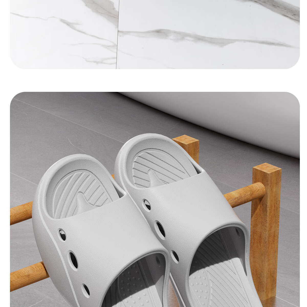 TZLDN Women's Non-Slip Slippers, Men's Anti-Fall Sandals for Elderly, Girls, Children, Students, All-Season Home Bathroom Slippers for Wome 19