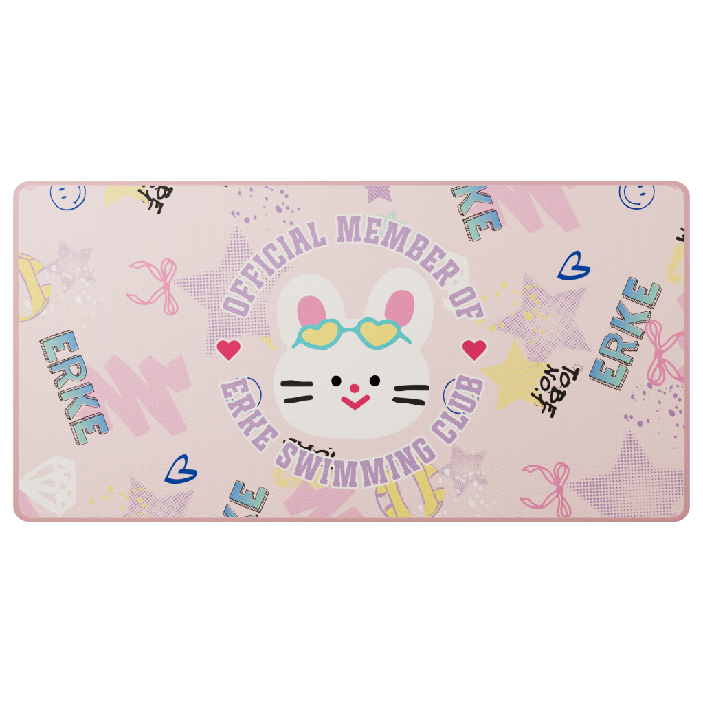 ERKE Kids Quick-Dry Bath Towel Cute Printed Baby Swimming Beach Spa Absorbent Fast-Drying Towel