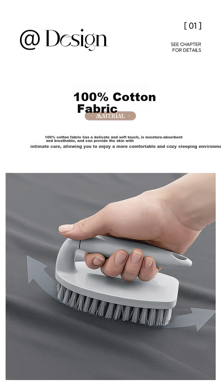 MUJI A-Class 100% Cotton Fitted Sheet Single Piece Mattress Protector Non-Slip Full Cotton All-Inclusive Bed Cover 1.8x2m 6