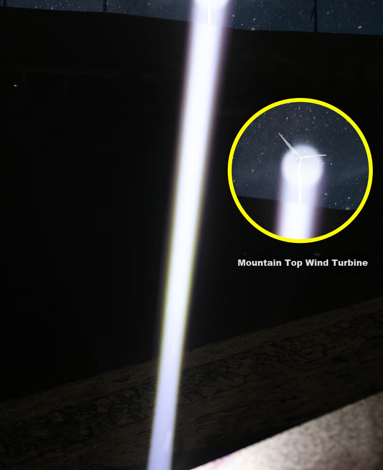 TRE-Hana Dragon Slayer High Brightness Outdoor Multifunctional LED Flashlight Long Range Rechargeable Patrol Lighting 6