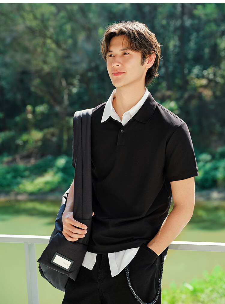 Semir Wang Anyu Mall Same Style | Men's Polo Shirt 26 Summer Collared Knit Quick-Dry Top 101326115101 14