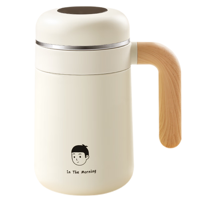 Mi Xiaoshu Insulated Mug Men's 316 Stainless Steel Ceramic Liner Birthday Gift Office Tea Mug 2026 New