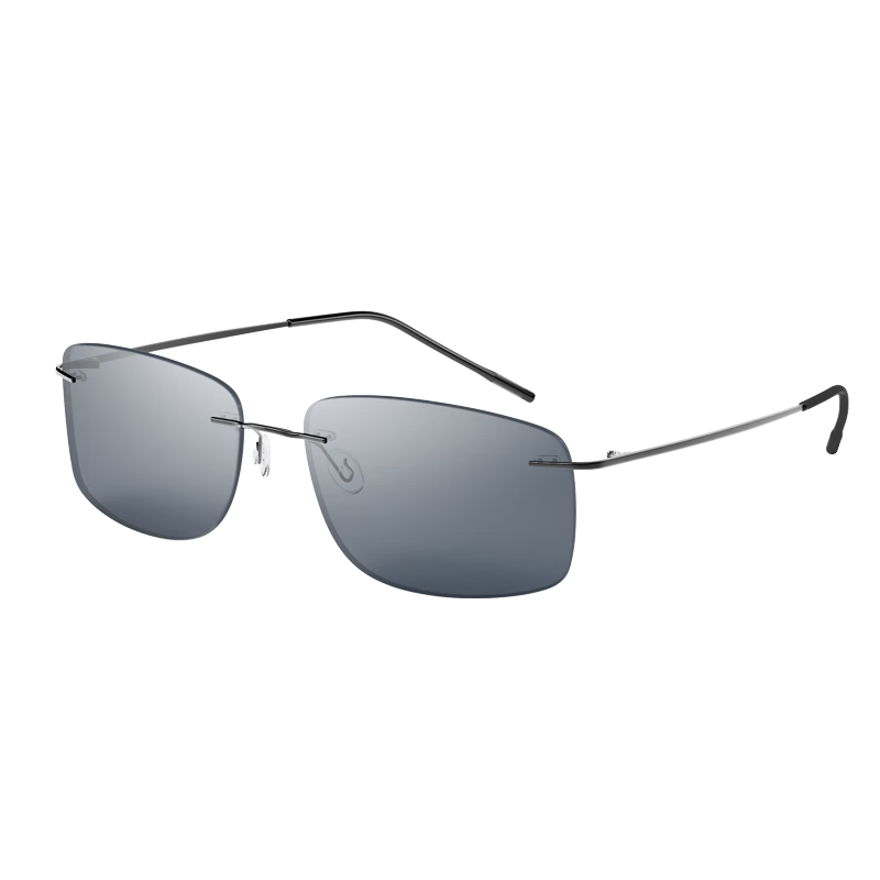 JD Jingzao New Zero-Frame Ultra-Light Titanium Nylon Polarized Sunglasses Driving Cycling Sun Protection Shades