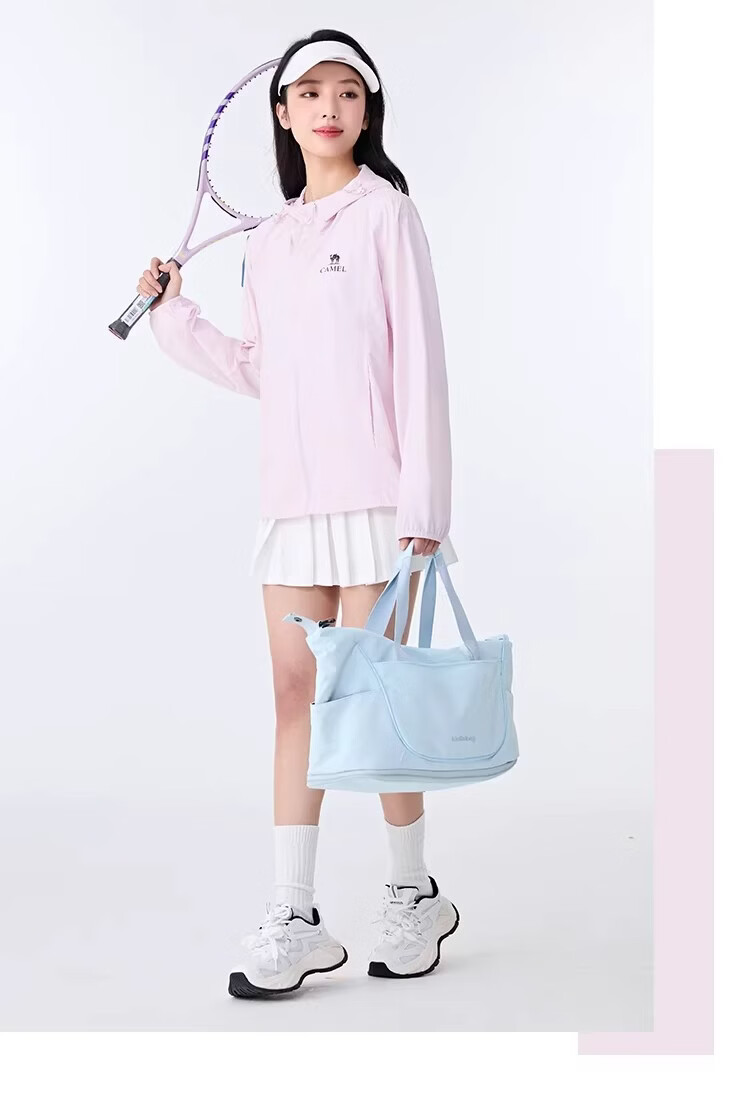 CAMEL Original Yarn Dry and Wet State Sun Protection Jacket for Women Slim Fit 2026 Spring Summer New Cool Breathable Water-Repellent Jacket for Men 0007 8