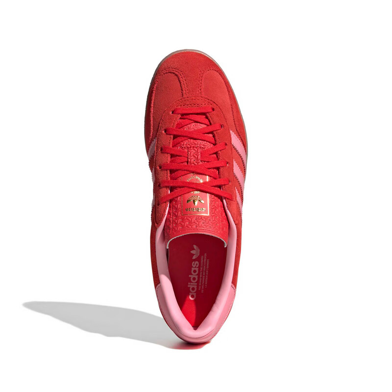 Adidas Originals Women's GAZELLE INDOOR W Casual Shoes IH6797 Light Scarlet Size 38 4