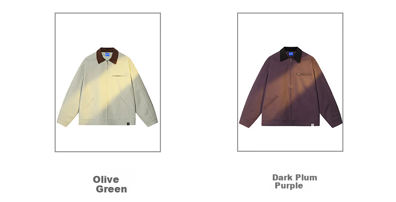 MARK FAIRWHALE Japanese Retro Workwear Jacket Men 2025 Autumn New American Style Lapel Coat Men Beige XL 5