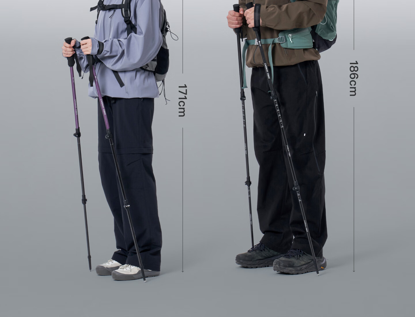 Keep Carbon Fiber Ultra-Light Telescopic Outdoor Hiking Pole, Mountain Climbing Equipment, Walking Stick for Elderly And Childre 24