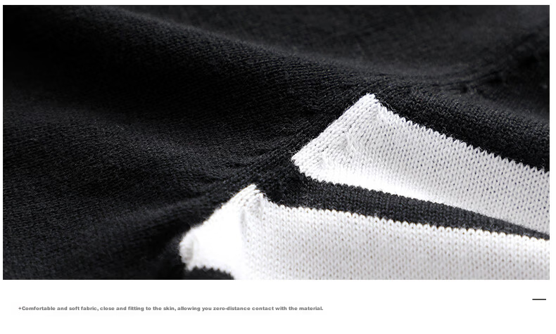 Jeanswest Men's Autumn Winter Crew Neck Casual Thickened Warm Pure Cotton Sweater Fashion Youth Comfortable Knitwear 12