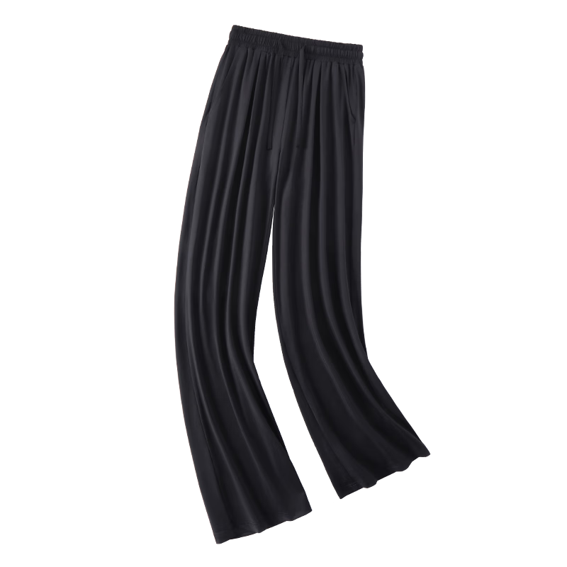 Baleno Ice-Cool Sun Protection Straight-Leg Pants for Women, Summer Lightweight UPF50+ UV-Resistant Outdoor Sports Running Cycling Wide-Leg Trousers