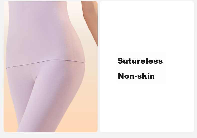 GUJIN Seamless Thermal Vest Women's Base Layer Camisole Polyester-Free Autumn Winter Antibacterial Close-Fitting Warmth 8