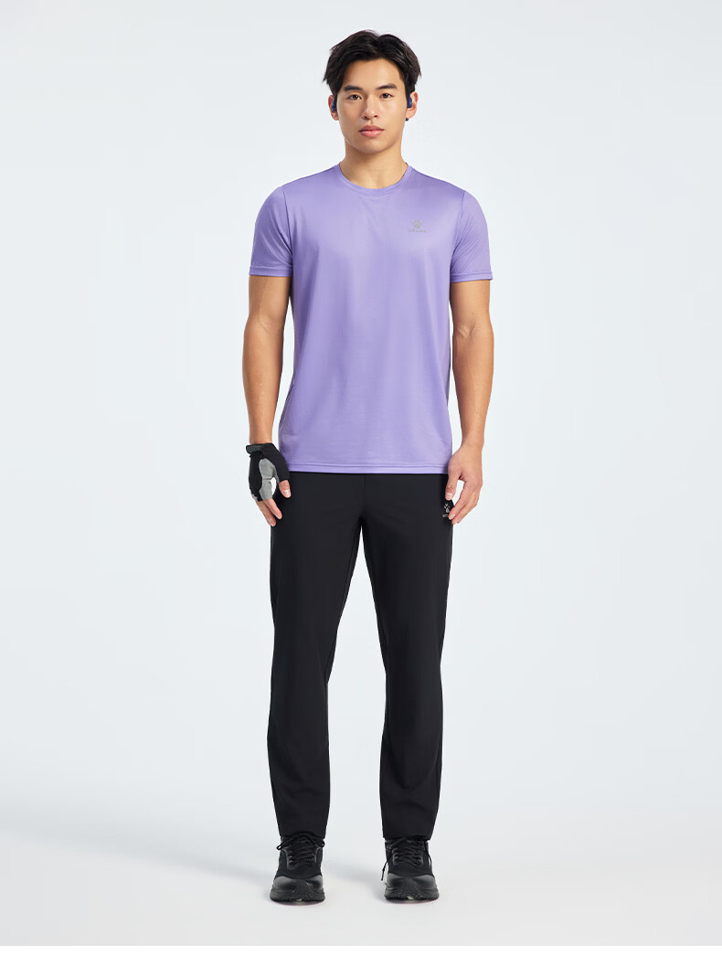 KELME Men's Sports T-Shirt 2026 Summer New Fitness Running Training Short Sleeve Moisture-Wicking Tee 13