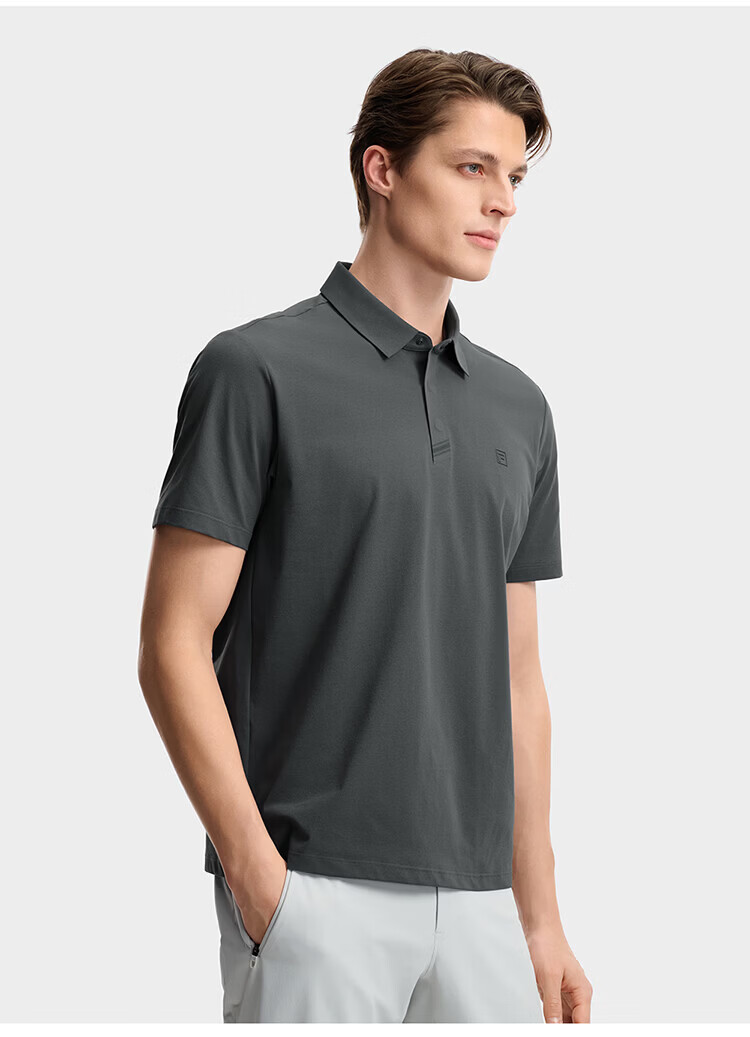 FILA Official Wang Yang Men's Knitted Short Sleeve Polo Shirt 2026 Summer Moisture-Wicking Quick-Dry Comfortable Top 38